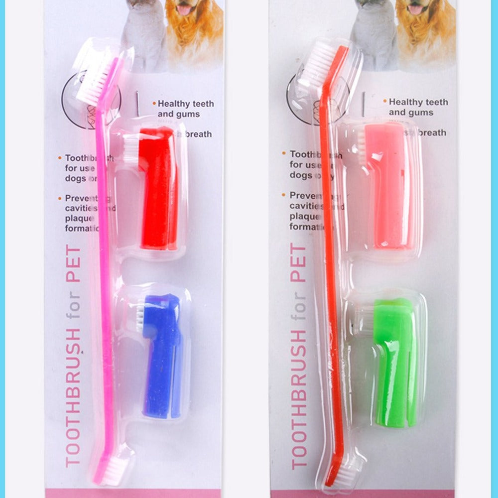 Pet Dental Care Brush Set