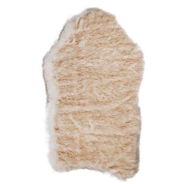 Cozycanine Plush Dog Bed - Luxurious Beige Mat For Restful Pet Sleep